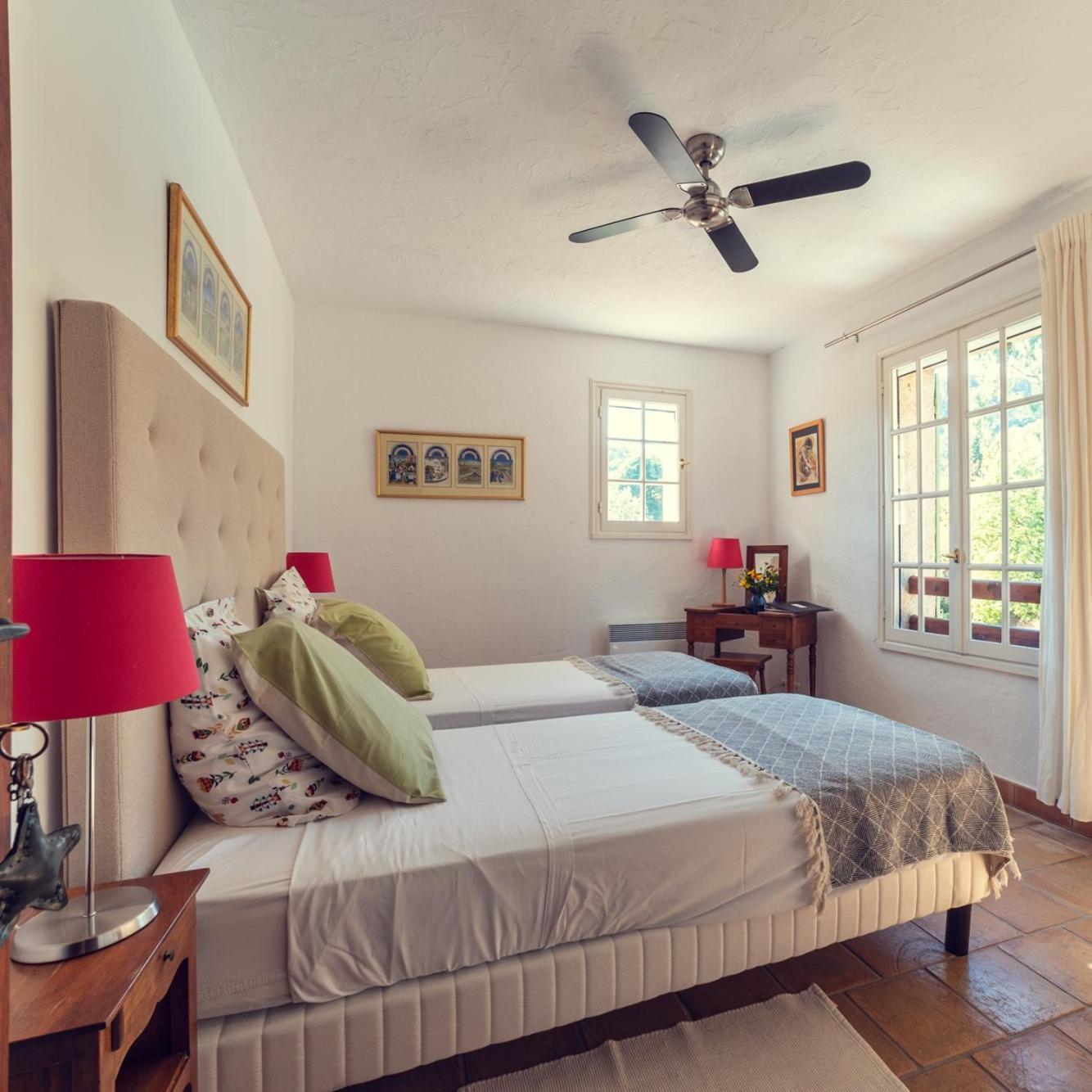 Villa Fontane Provence La Garde-Freinet Kamer foto